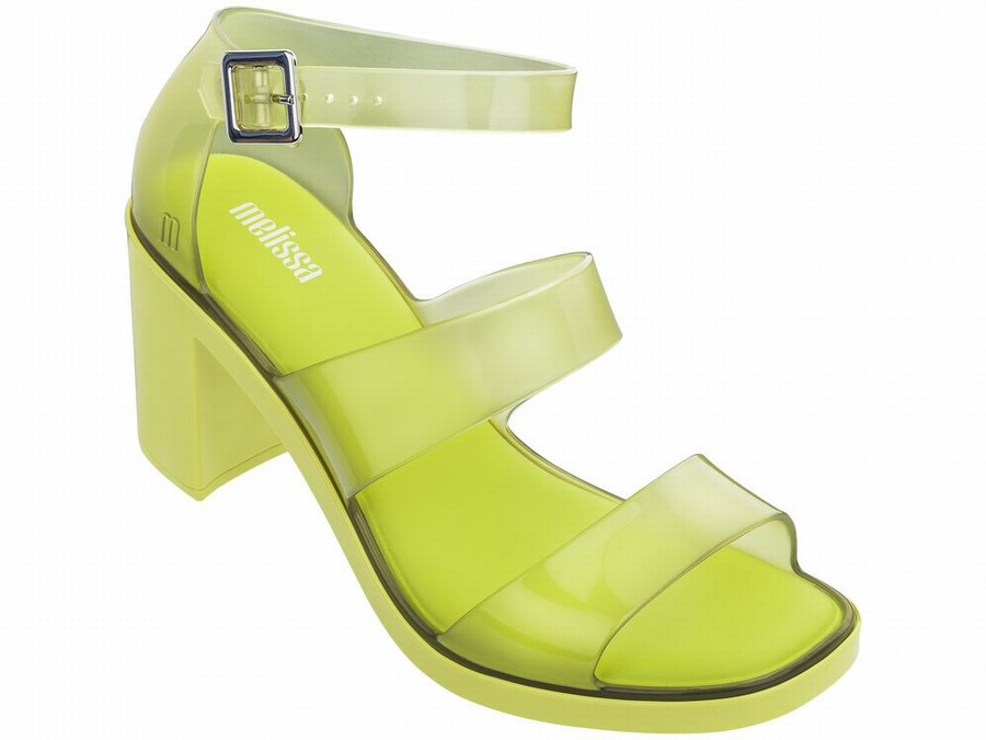 Zapatos Altos Melissa Model Zest Mujer - Verde Claro - Argentina YLU-328791